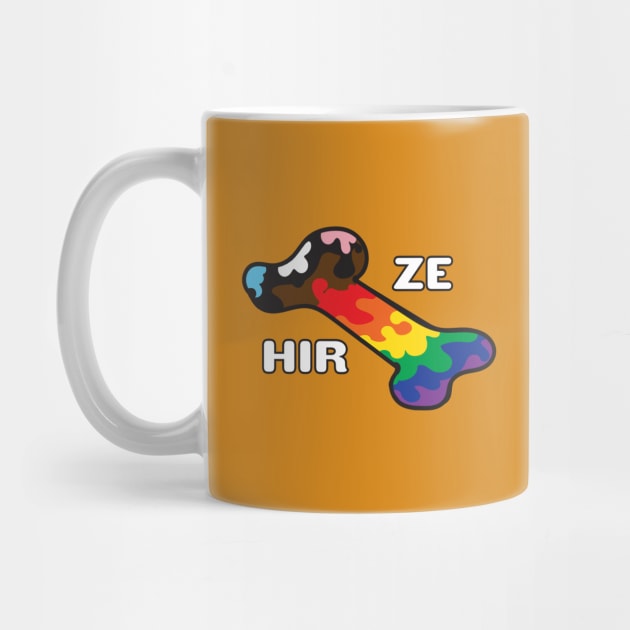 Pride In My Bones Pronouns Ze/Zir by BiOurPride